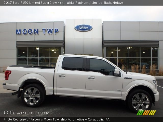 2017 Ford F150 Limited SuperCrew 4x4 in White Platinum