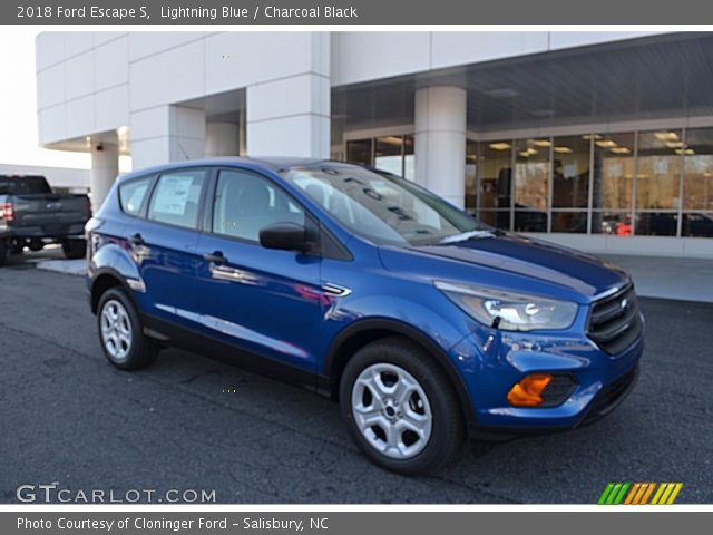 2018 Ford Escape S in Lightning Blue