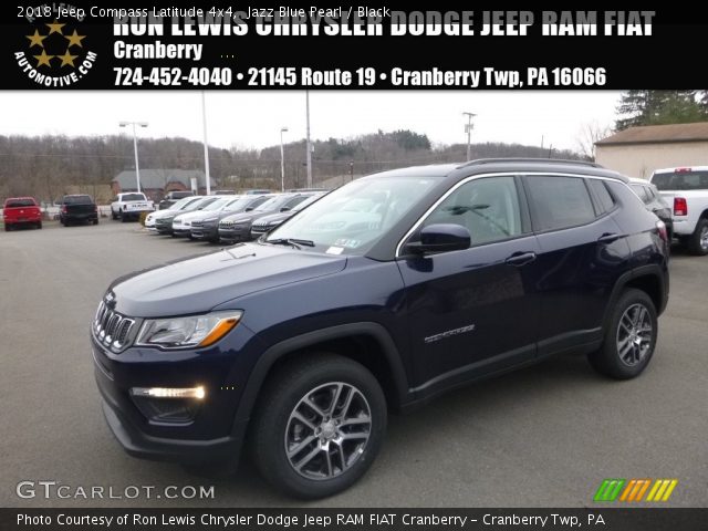 2018 Jeep Compass Latitude 4x4 in Jazz Blue Pearl