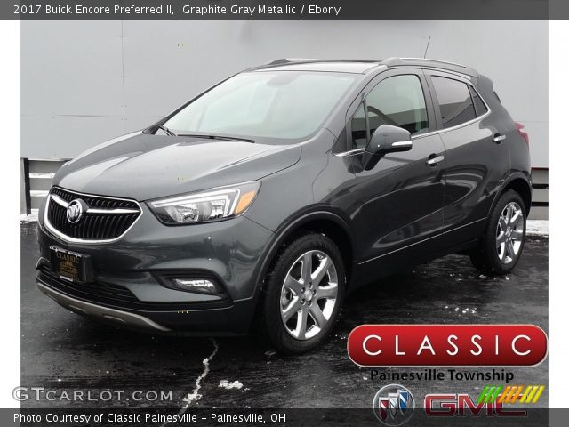 2017 Buick Encore Preferred II in Graphite Gray Metallic