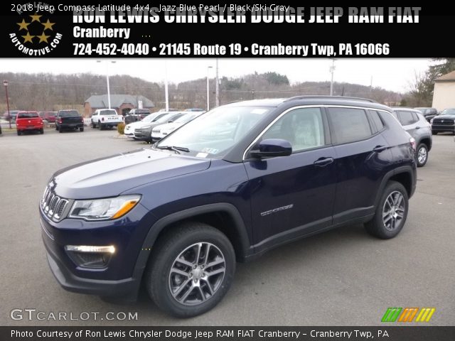 2018 Jeep Compass Latitude 4x4 in Jazz Blue Pearl