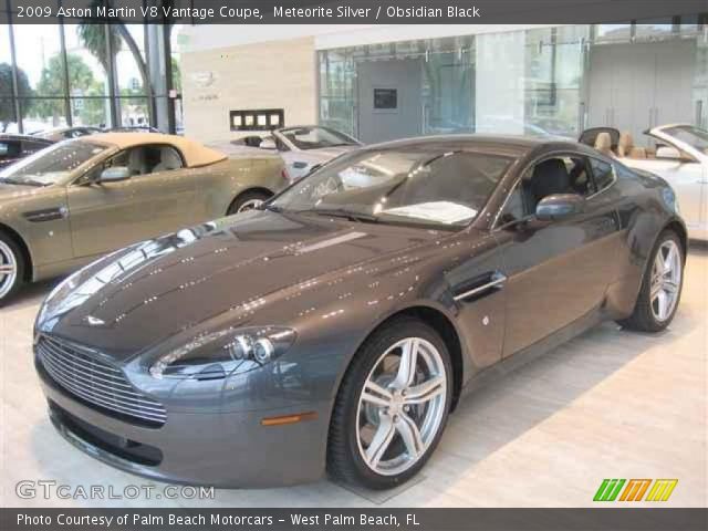 2009 Aston Martin V8 Vantage Coupe in Meteorite Silver