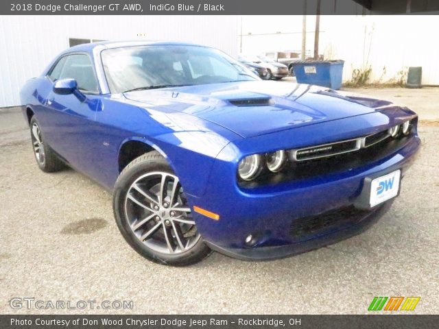 2018 Dodge Challenger GT AWD in IndiGo Blue