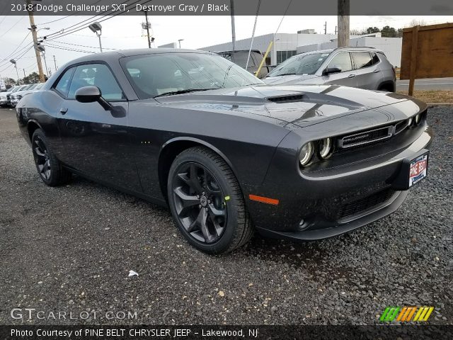 2018 Dodge Challenger SXT in Destroyer Gray