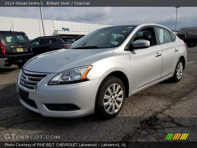 2014 Nissan Sentra S in Brilliant Silver