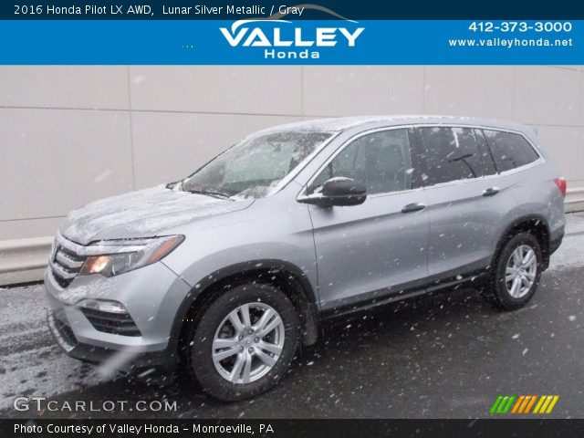 2016 Honda Pilot LX AWD in Lunar Silver Metallic