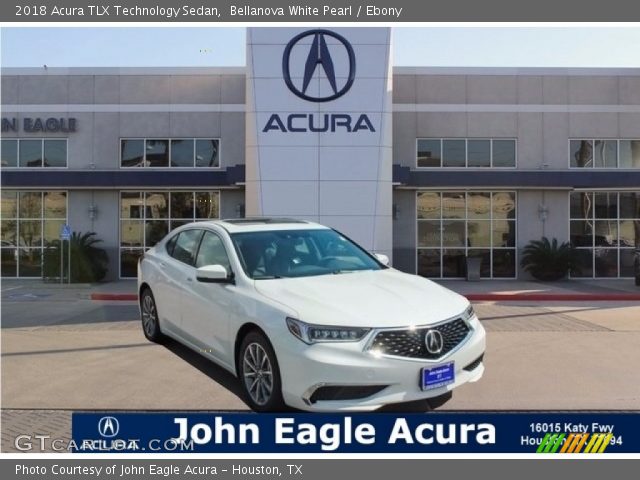 2018 Acura TLX Technology Sedan in Bellanova White Pearl