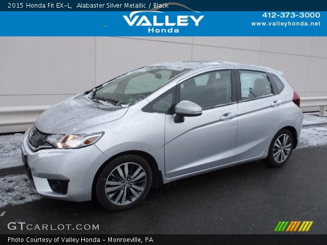 2015 Honda Fit EX-L in Alabaster Silver Metallic