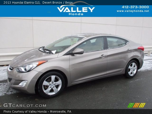 2013 Hyundai Elantra GLS in Desert Bronze