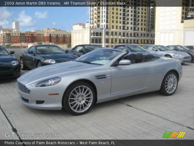 2009 Aston Martin DB9 Volante in AM Titanium Silver