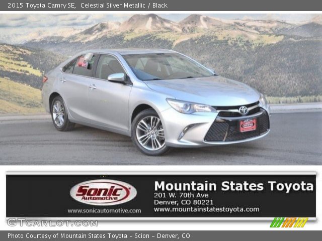 2015 Toyota Camry SE in Celestial Silver Metallic