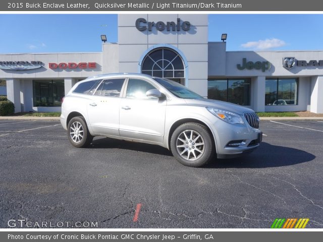 2015 Buick Enclave Leather in Quicksilver Metallic