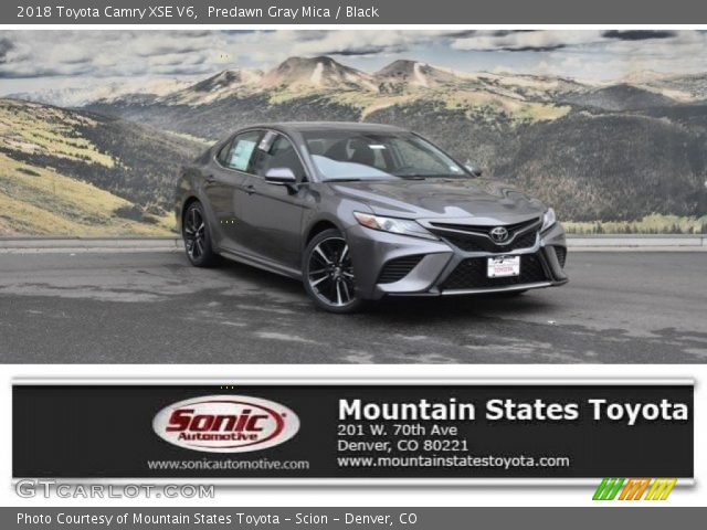 2018 Toyota Camry XSE V6 in Predawn Gray Mica