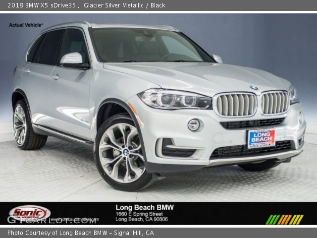 2018 BMW X5 sDrive35i in Glacier Silver Metallic