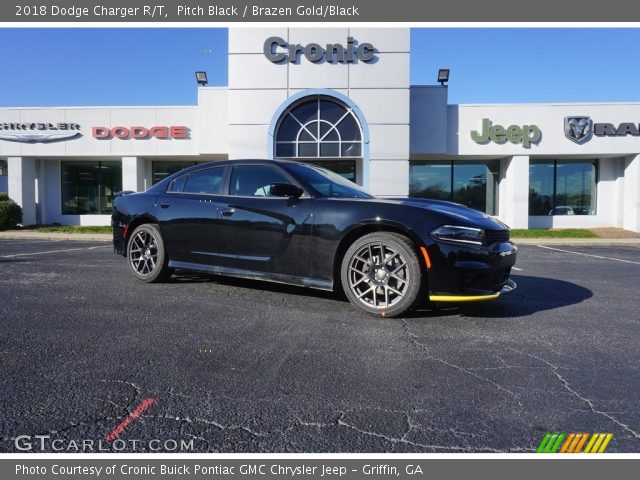 2018 Dodge Charger R/T in Pitch Black