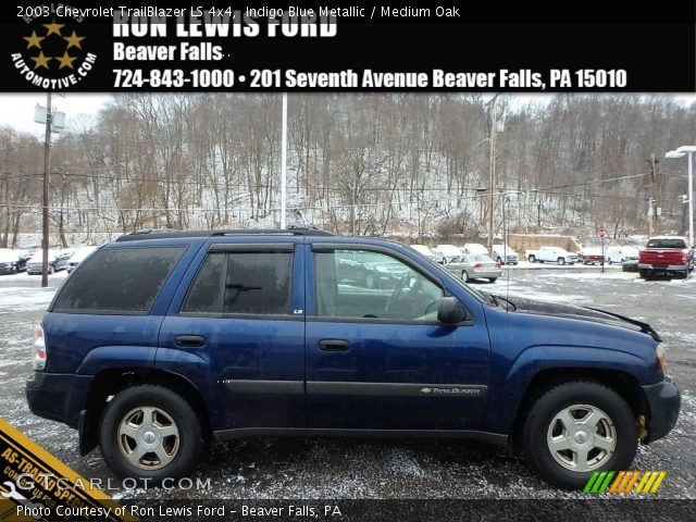 2003 Chevrolet TrailBlazer LS 4x4 in Indigo Blue Metallic