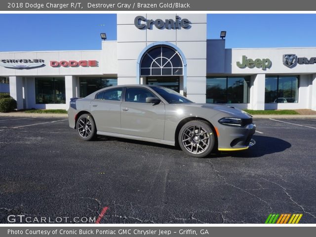 2018 Dodge Charger R/T in Destroyer Gray