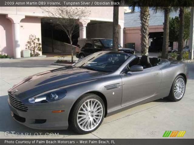 2009 Aston Martin DB9 Volante in Tungsten Silver