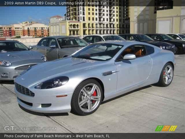 2009 Aston Martin DB9 Coupe in Lightning Silver