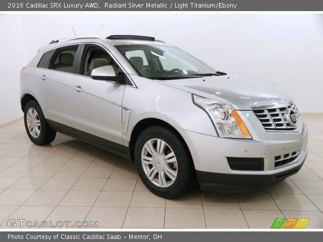 2016 Cadillac SRX Luxury AWD in Radiant Silver Metallic