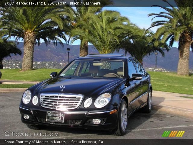 2007 Mercedes-Benz E 350 Sedan in Black