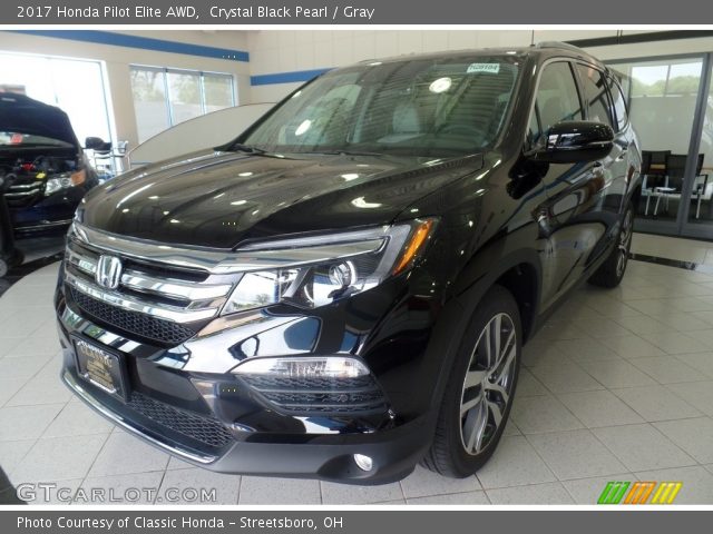 2017 Honda Pilot Elite AWD in Crystal Black Pearl