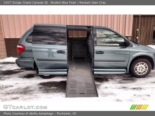 2007 Dodge Grand Caravan SE in Modern Blue Pearl
