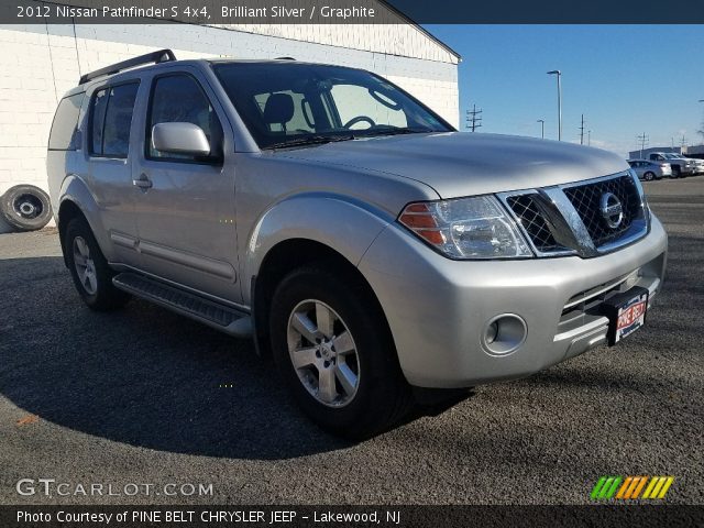2012 Nissan Pathfinder S 4x4 in Brilliant Silver