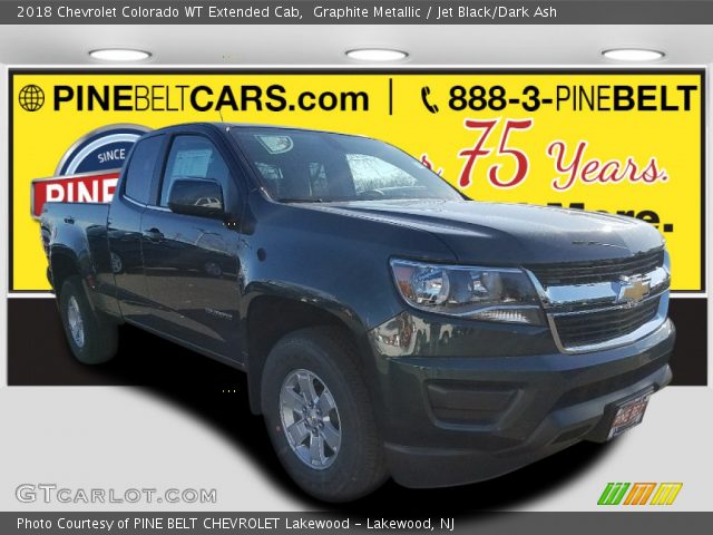 2018 Chevrolet Colorado WT Extended Cab in Graphite Metallic
