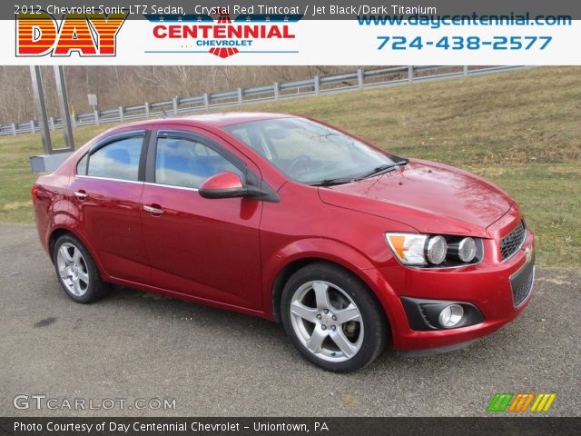 2012 Chevrolet Sonic LTZ Sedan in Crystal Red Tintcoat