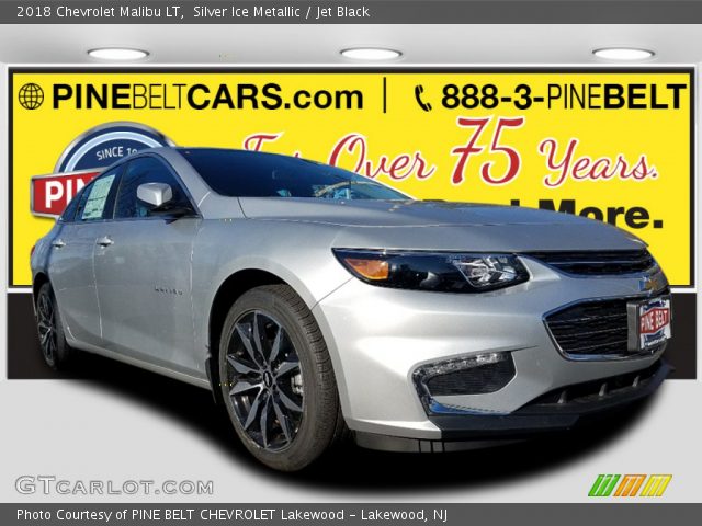 2018 Chevrolet Malibu LT in Silver Ice Metallic