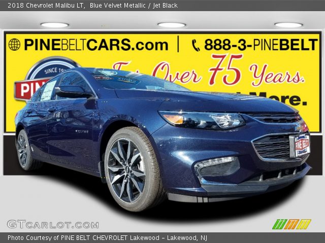 2018 Chevrolet Malibu LT in Blue Velvet Metallic