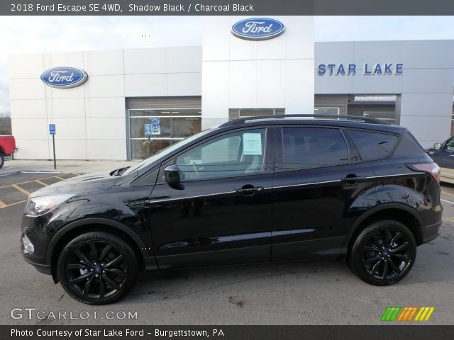 2018 Ford Escape SE 4WD in Shadow Black