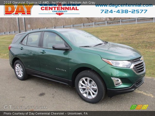 2018 Chevrolet Equinox LS AWD in Ivy Metallic