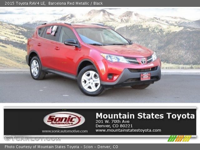 2015 Toyota RAV4 LE in Barcelona Red Metallic
