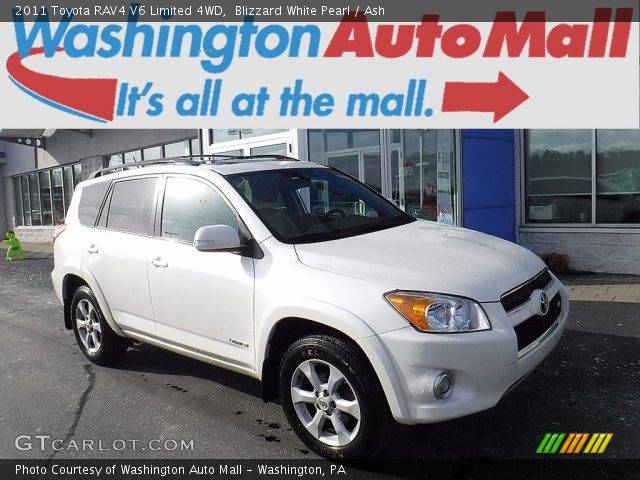 2011 Toyota RAV4 V6 Limited 4WD in Blizzard White Pearl