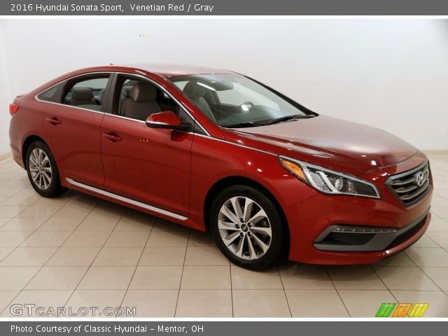 2016 Hyundai Sonata Sport in Venetian Red