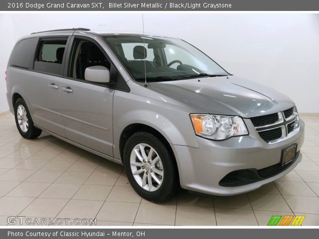 2016 Dodge Grand Caravan SXT in Billet Silver Metallic