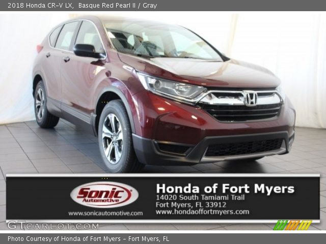 2018 Honda CR-V LX in Basque Red Pearl II
