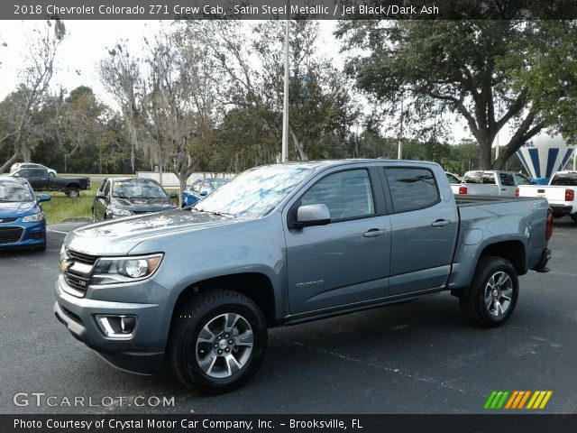 2018 Chevrolet Colorado Z71 Crew Cab in Satin Steel Metallic
