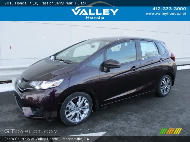 2015 Honda Fit EX in Passion Berry Pearl
