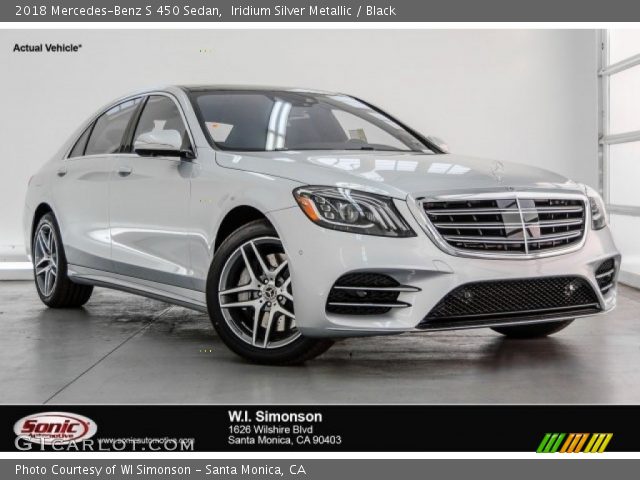 2018 Mercedes-Benz S 450 Sedan in Iridium Silver Metallic