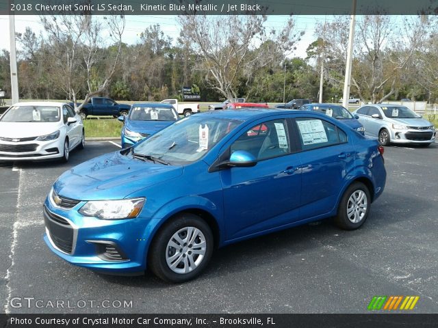 2018 Chevrolet Sonic LS Sedan in Kinetic Blue Metallic