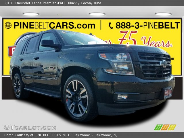 2018 Chevrolet Tahoe Premier 4WD in Black