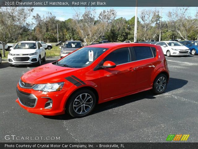 2018 Chevrolet Sonic LT Hatchback in Red Hot