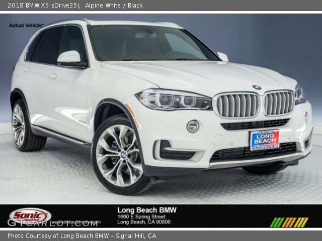 2018 BMW X5 sDrive35i in Alpine White
