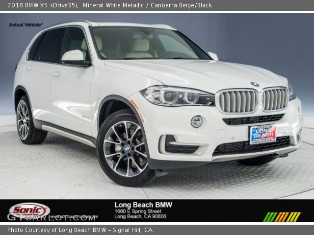 2018 BMW X5 sDrive35i in Mineral White Metallic