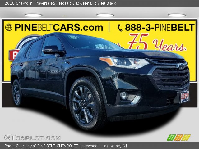 2018 Chevrolet Traverse RS in Mosaic Black Metallic