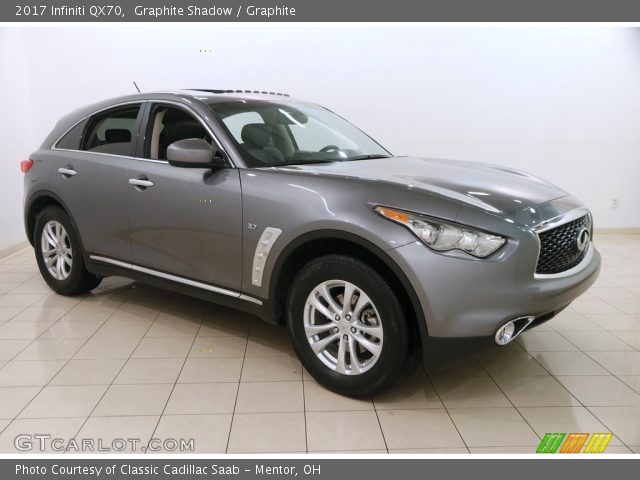 2017 Infiniti QX70  in Graphite Shadow