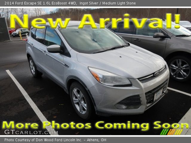 2014 Ford Escape SE 1.6L EcoBoost 4WD in Ingot Silver